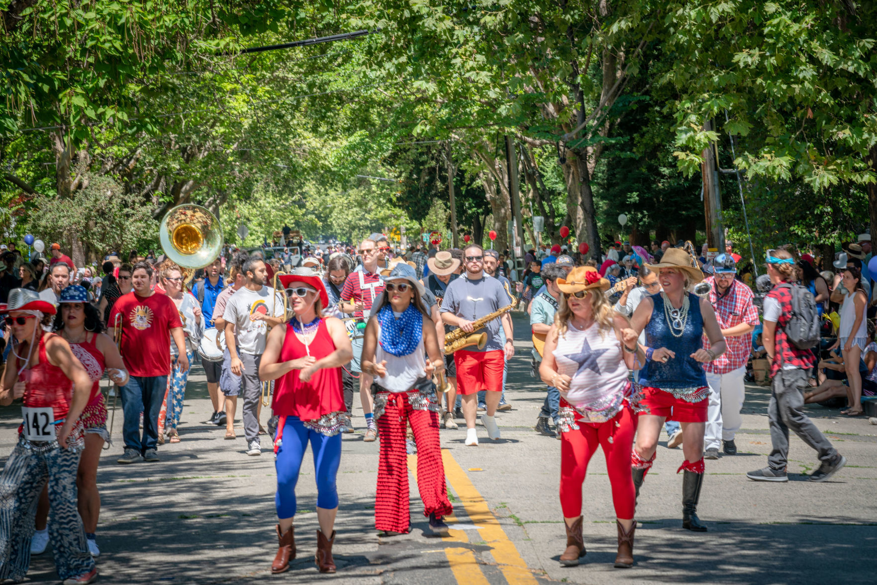 Calistoga Fourth of July parade 2019